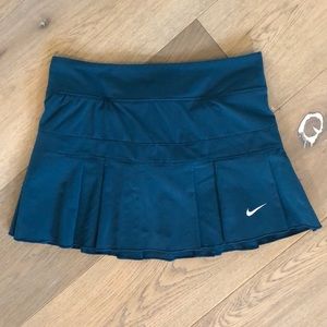 Nike Dri-Fit Dark Teal Tennis Skirt, Girls S